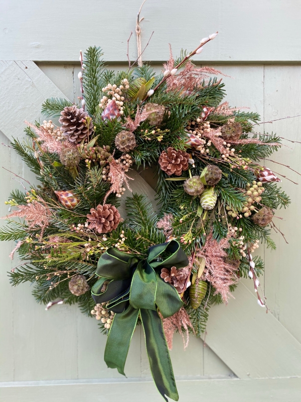 Christmas Copper Wreath