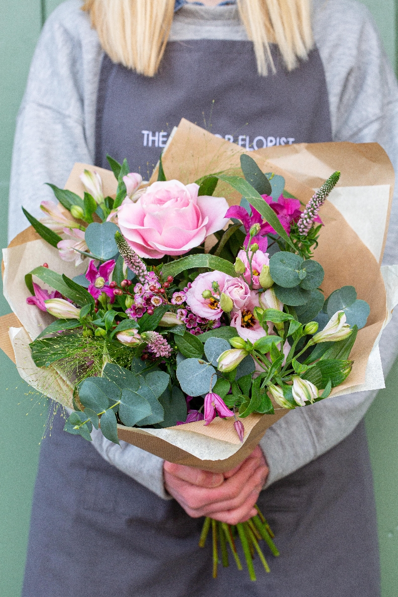 Shades Of Pink Handtied