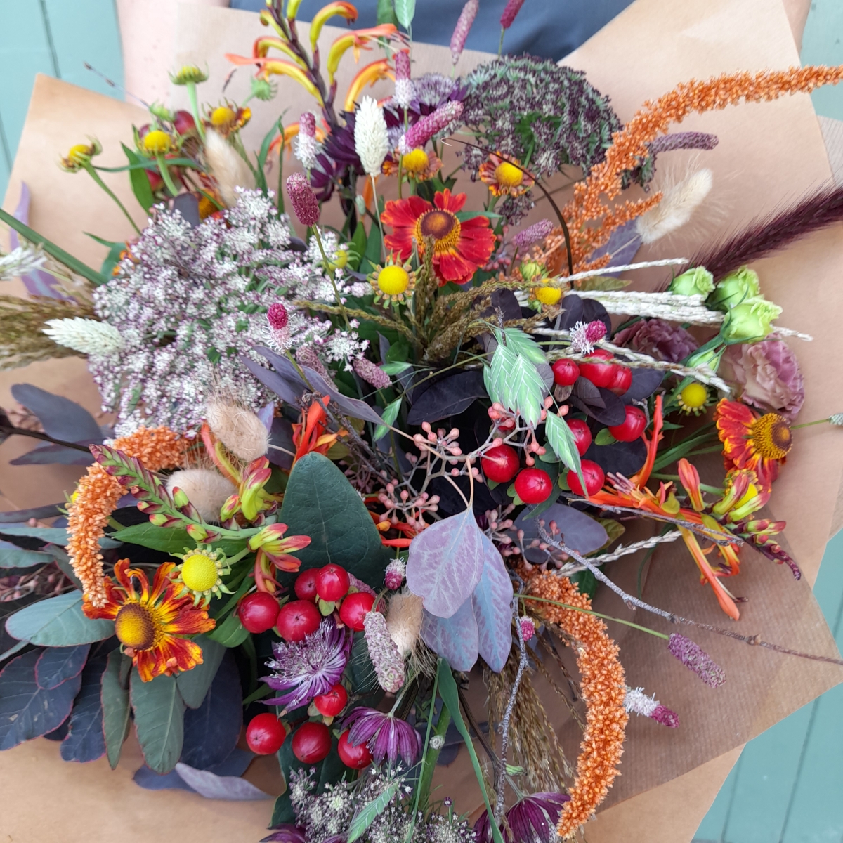 Wild Autumn Handtied