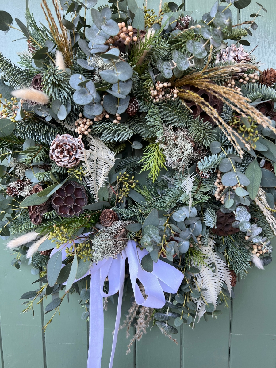 Alpine Door Wreath