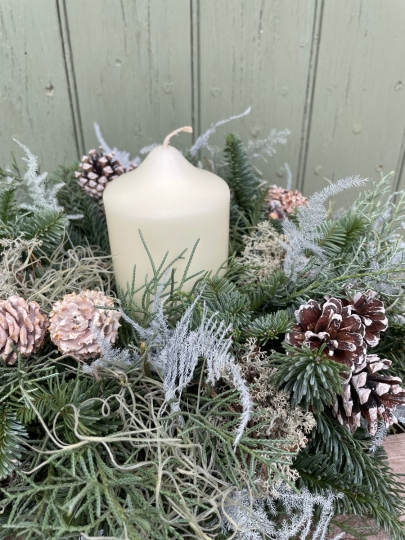 Wild Winter Chunky Candle Arrangement