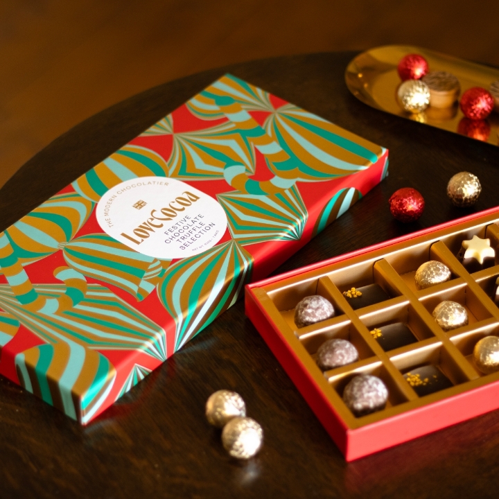 Festive Chocolate Truffles