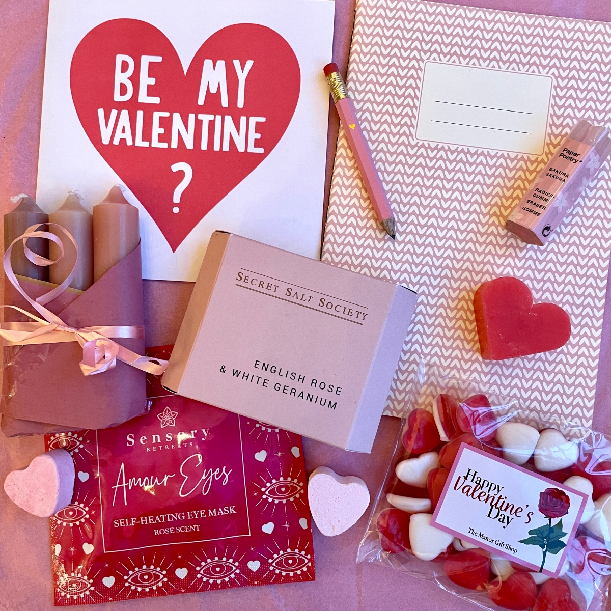 Valentines Love Postal Gift Box