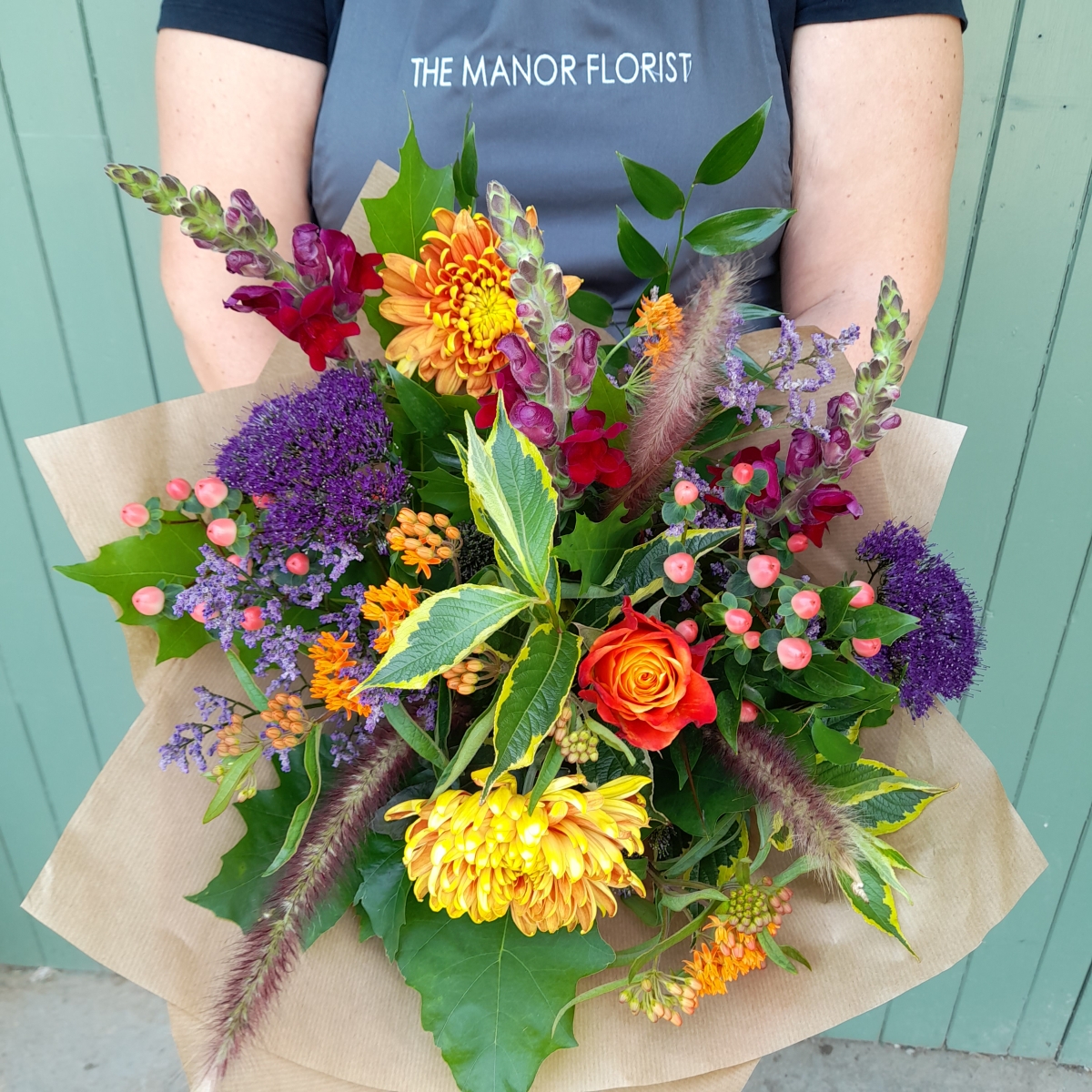 Vibrant Autumn Handtied