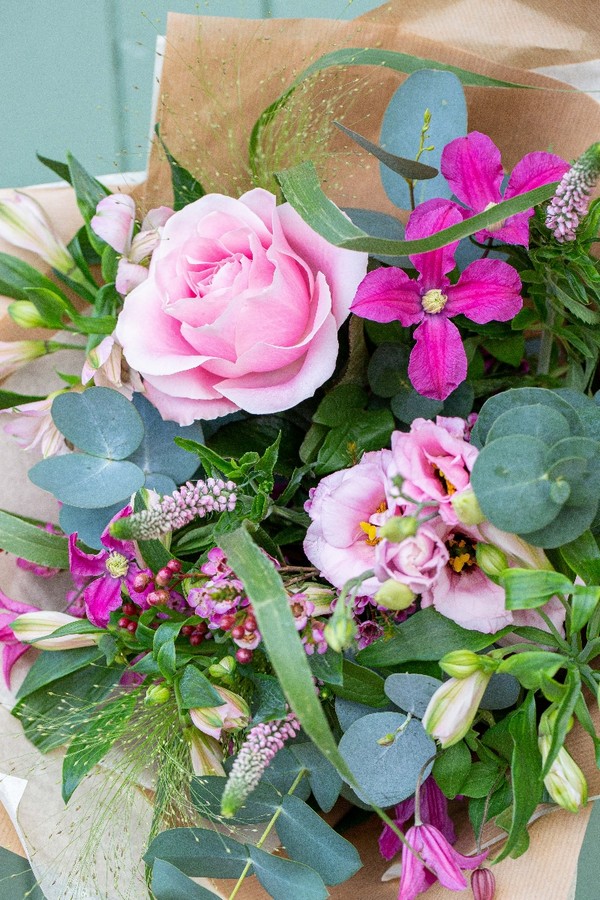 Shades Of Pink Handtied