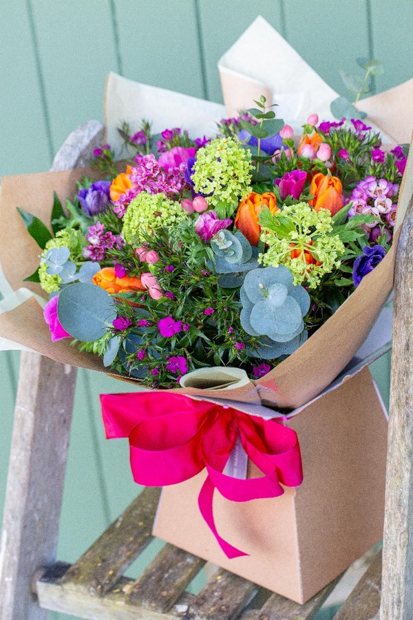 Vibrant Spring Handtied