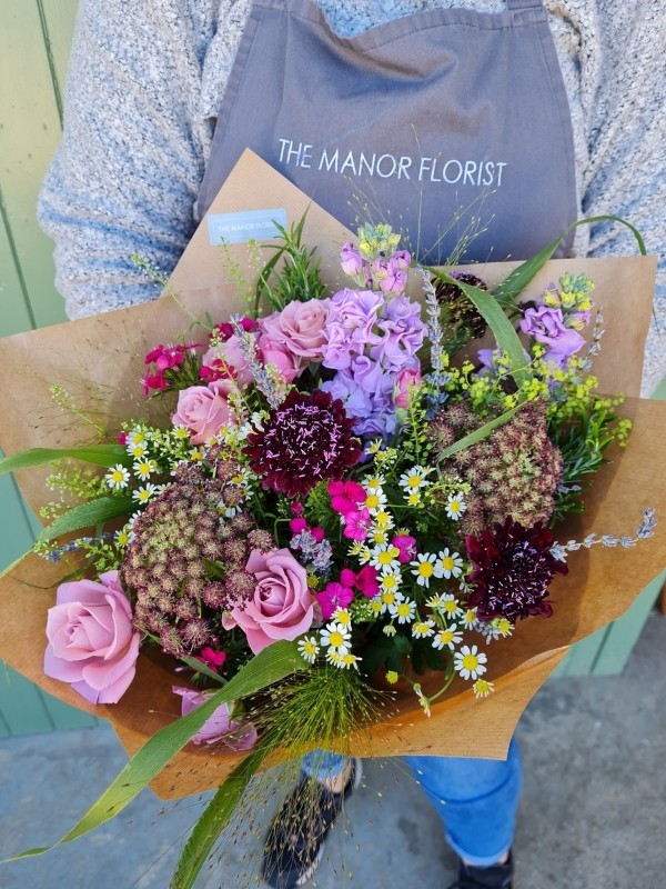 Summer Country Garden Handtied