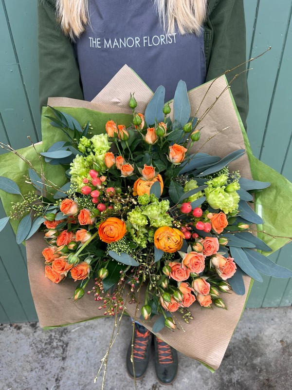 Christmas Citrus Hand Tied