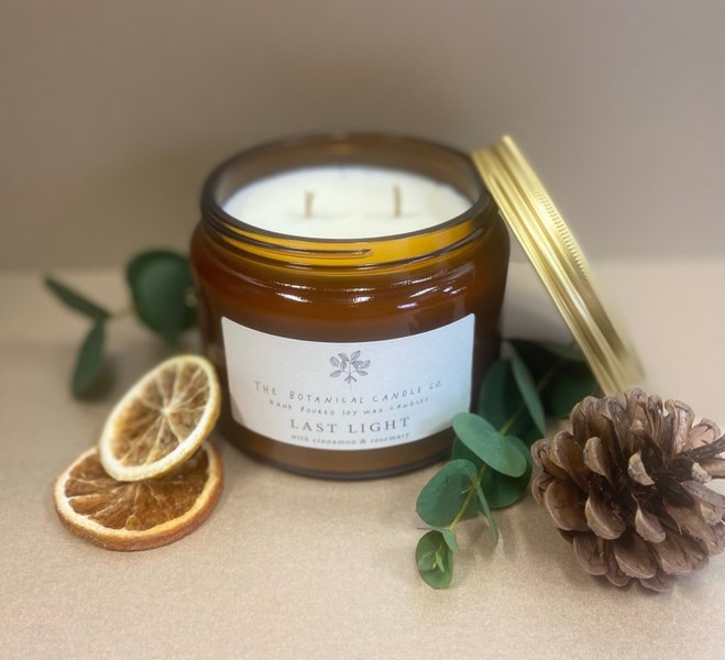 Botanical Candle Company Scented Candle Last Light 250g