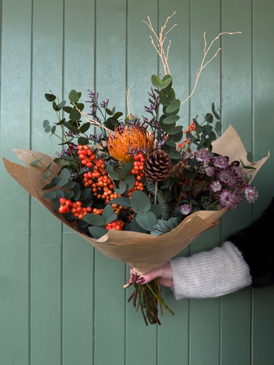 Ember and Myrrh Hand Tied