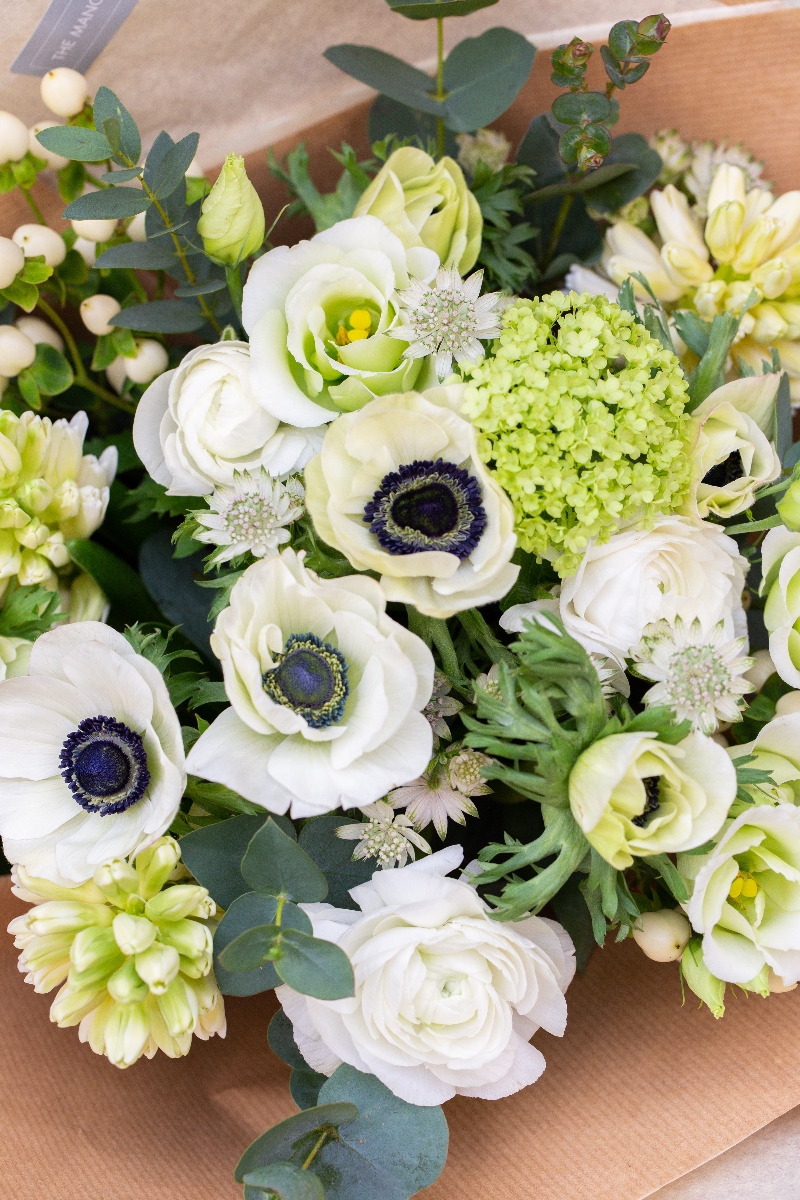 Spring Whites and Greens Handtied