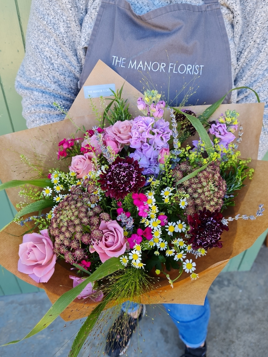 Summer Country Garden Handtied