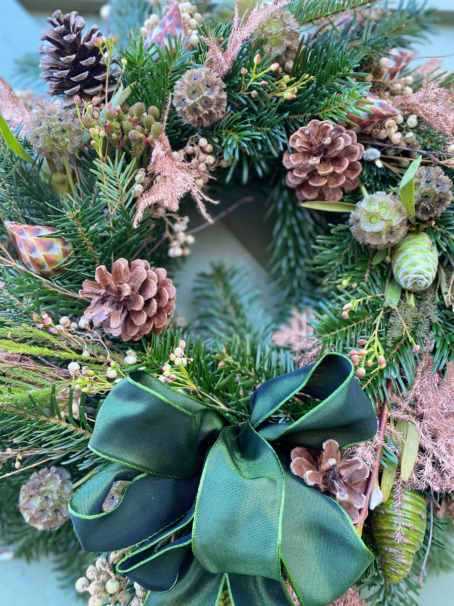 Christmas Copper Wreath