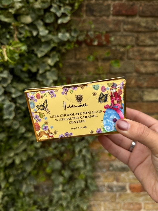 Milk Chocolate Salted Caramel Mini Egg Box