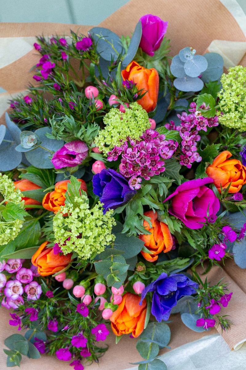 Vibrant Spring Handtied